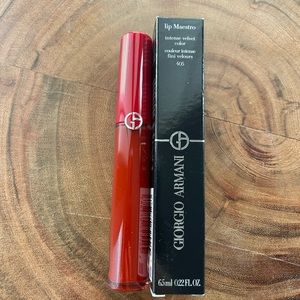 Giorgio Armani Lip Maestro Matte Liquid Lipstick New In Box Sold Out Color!